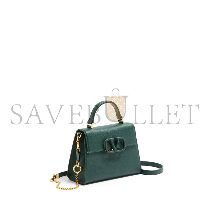 VALENTINO SMALL VSLING GRAINY CALFSKIN HANDBAG ZW2B0F53KGW_JS8 (22*17*9cm) 